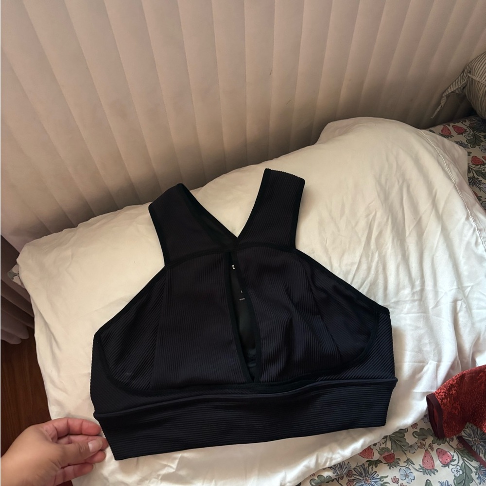BuffBunny Black Sports Bra